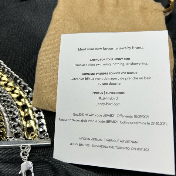 New Jenny Bird Austin Cuff Bracelet - Picture 6 of 8